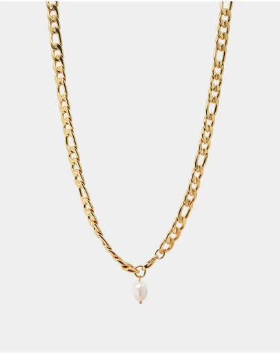 Forcast - Londyn 16k Gold Plated Necklace