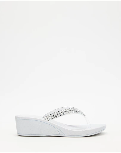 Holster - Hope Wedge Sandals - Clear - Women's
