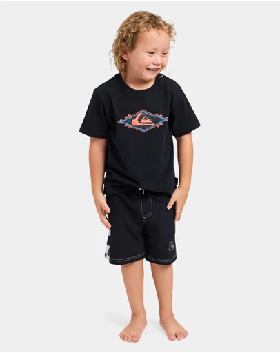 Quiksilver - Boys 2 to 7 Corners T-Shirt