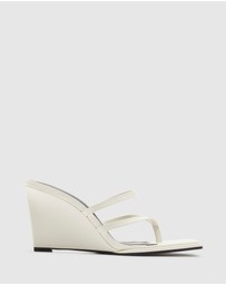 Nakedvice - The Saskia White Wedge