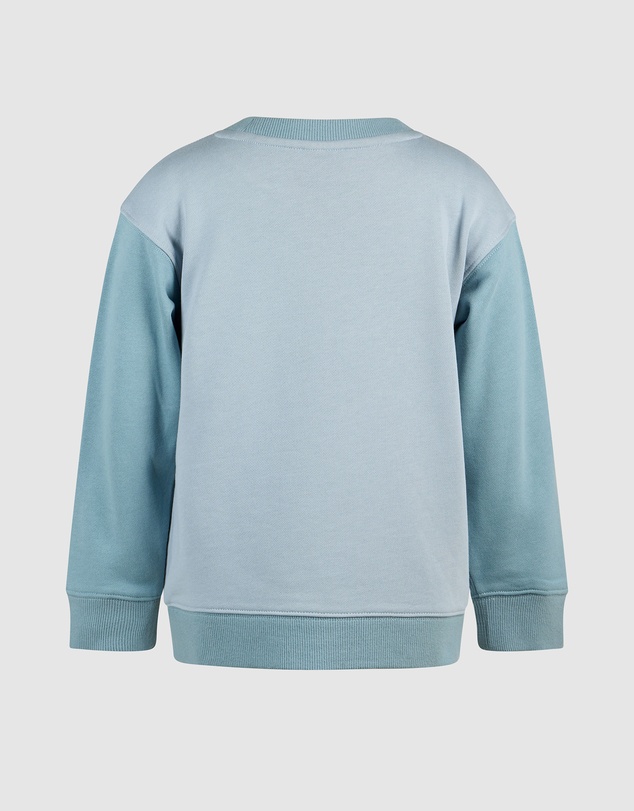 Fleur Harris - 'Out of This World' Robot Sweater in Dusty Teal