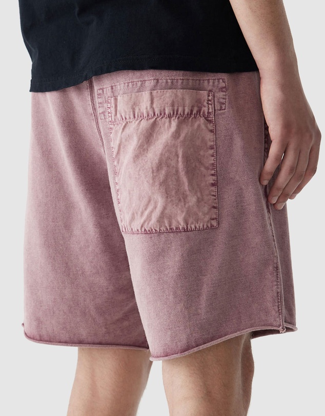 Bassike - Acid Dye Raw Double Jersey Shorts