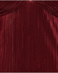 Petal & Pup - Safi Plisse Maxi Dress - Wine