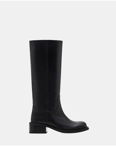 RIGGS BLACK LEATHER