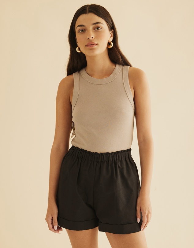 Atmos&Here - Kelsie Linen Blend Shorts