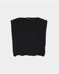Forcast - Kenya Rouched Linen Top
