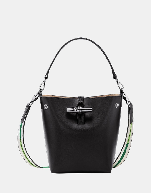Longchamp - Le Roseau Leather Bucket Bag - XS