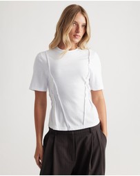 Decjuba - Lucy Seam Detail Tee
