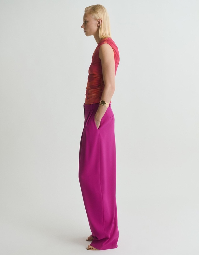 M.N.G - Grace Pleat Detail Trousers