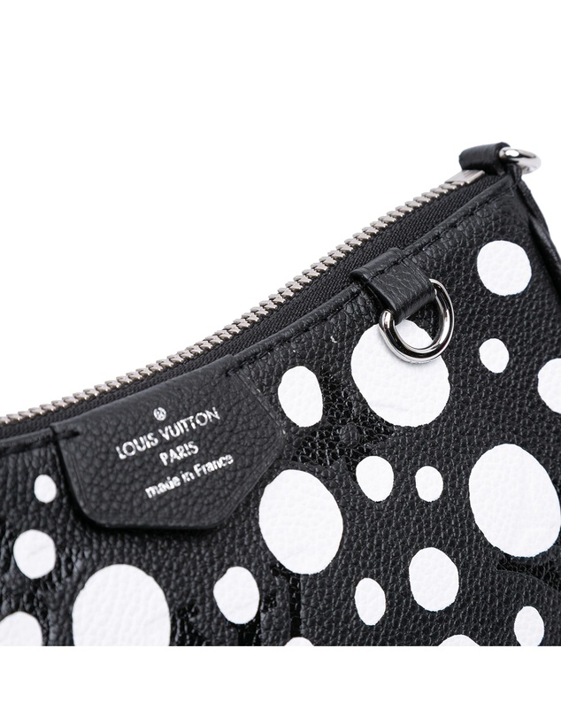 Pre-Loved by Azura Reborn - Pre-Loved Yayoi Kusama Monogram Giant Empreinte Infinity Dots Easy Pouch On Strap