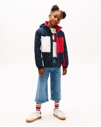 Tommy Hilfiger - Heritage Colour-Blocked Relaxed Jacket - Teens