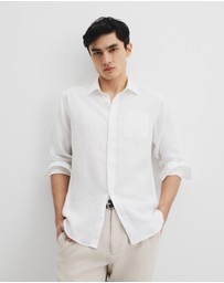 Country Road - Regular Fit Organically Grown Linen Shirt