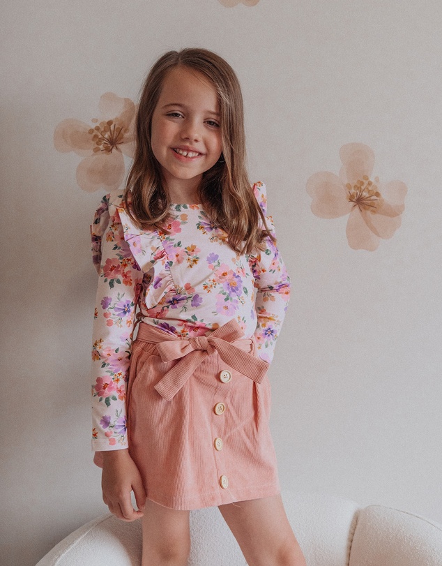 WITH LOVE FOR KIDS - Shimmy Long Sleeve Top - Kids