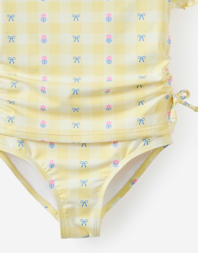 Cotton On Kids - Florence S/S Rashie And Bikini Bottom Set