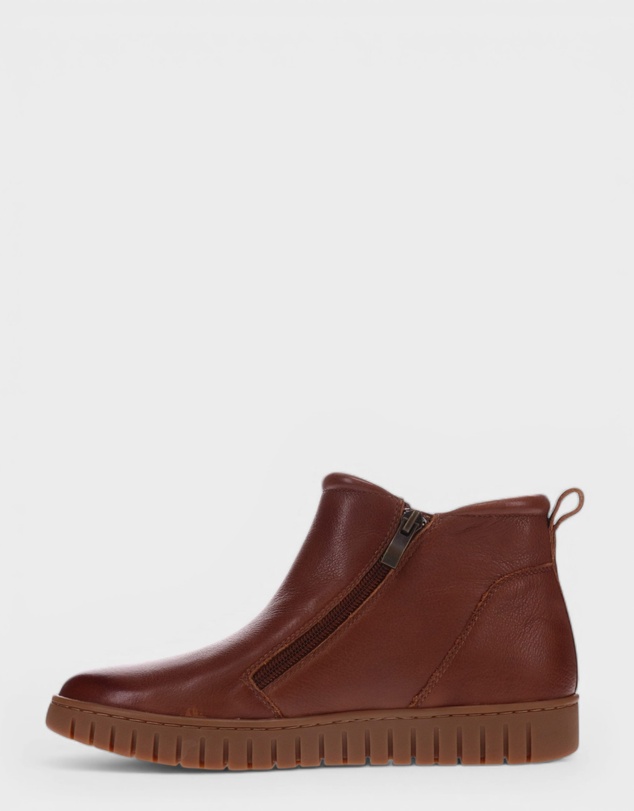 Mia Vita - Leni Zip Boot - Mocha