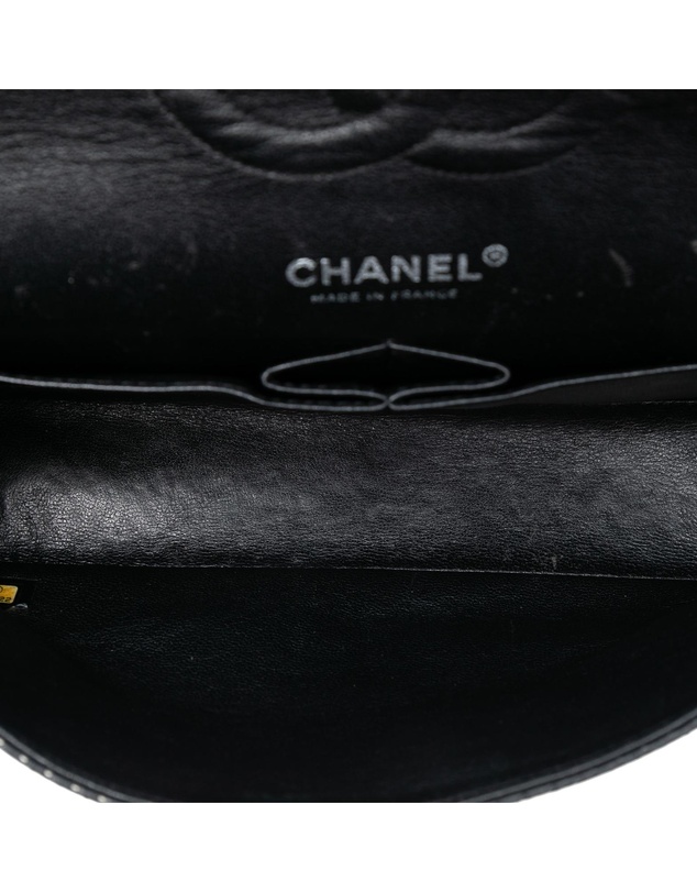 Pre-Loved by Azura Reborn - Pre-Loved Medium Classic Perforated Lambskin Double Flap