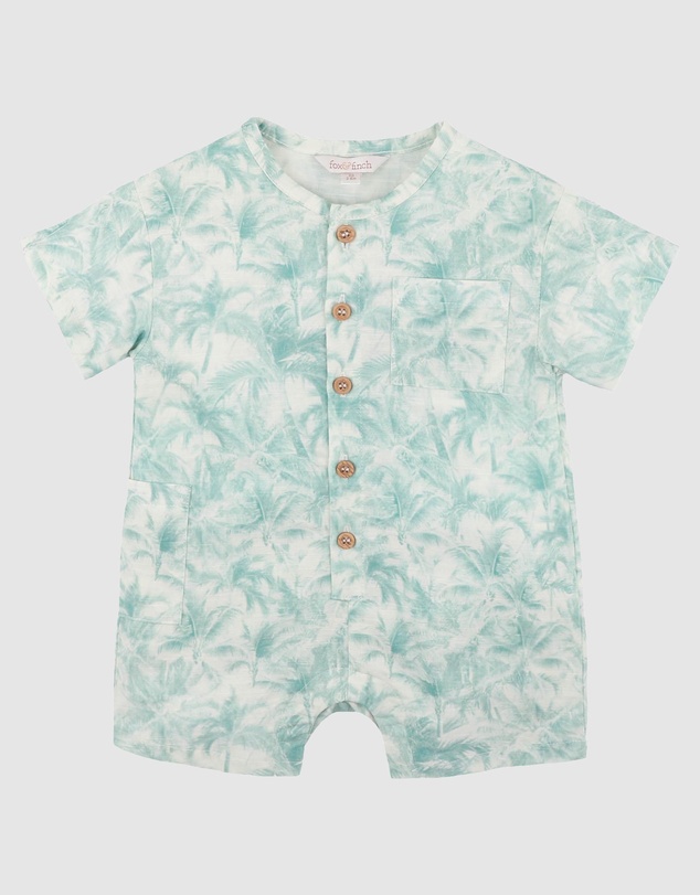 Fox & Finch - Casablanca Palm Romper - Kids