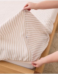 Sheet Society - Eve Linen Fitted Sheet Set