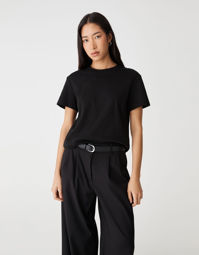 Forcast - May Relaxed Cotton T-Shirt