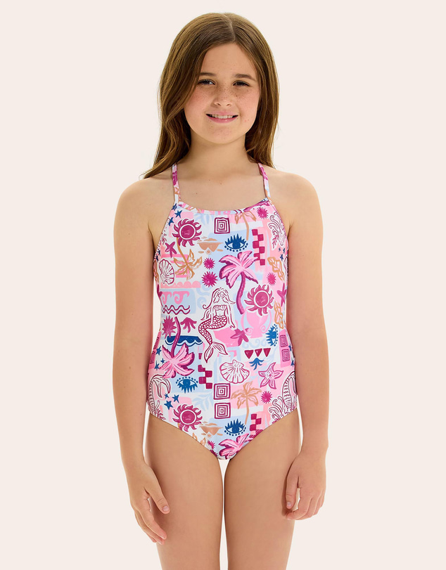 Seafolly - Positano One Piece - Teens