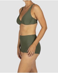 Baku Swimwear - Rococco High Waist Boyleg Bikini Bottom