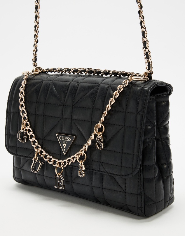 GUESS - Edita Convertible Crossbody Flap Charms