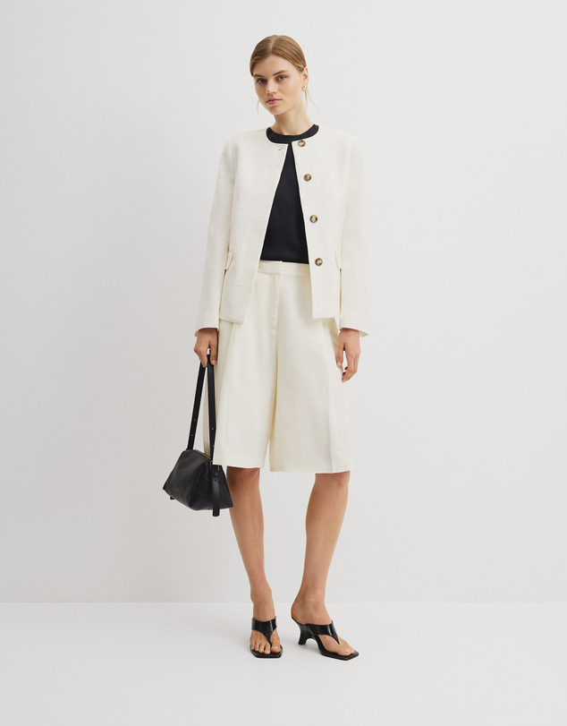 Country Road - Collarless Jacket