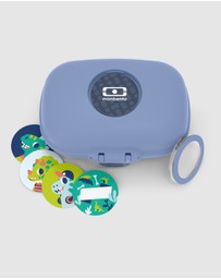 Monbento - Monbento Mb Gram Kids Snack Box - Blue Infinity