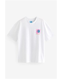 NEXT - Back Print Beach Graphic T-Shirt
