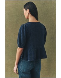 NEXT - Puff Short Sleeve Doublecloth Blouse
