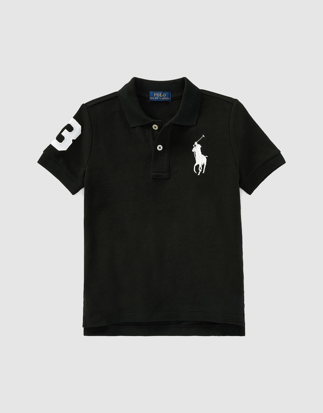 Polo Ralph Lauren - Big Pony Cotton Mesh Polo Shirt - Kids