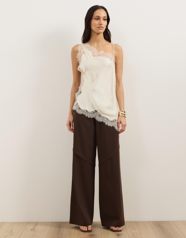 Atmos&Here - Zoe Relaxed Drawstring Pants With Seam Detail