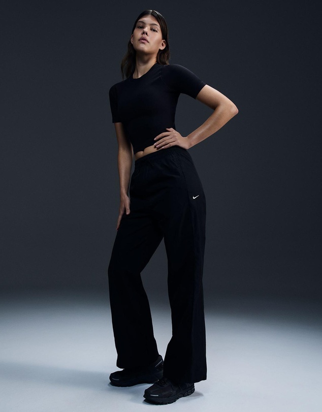 Nike - Windrunner High-Waisted Woven Open-Hem Pants