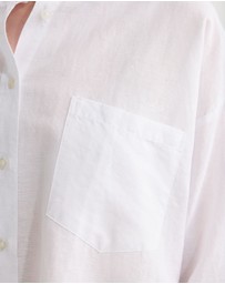 Oxford - Erika Washed Casual Linen Shirt
