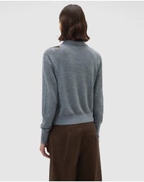 Oroton - Argyle Cardigan
