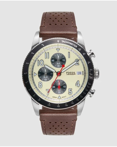 Fossil - Sport Tourer Brown Chronograph Watch