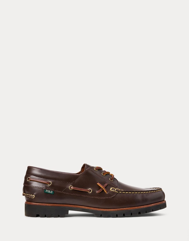 Polo Ralph Lauren - Ranger Leather Boat Shoes - Men's