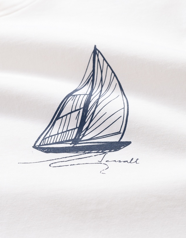 Seasalt - Seasalt Cornwall White Loggerhead T-Shirt
