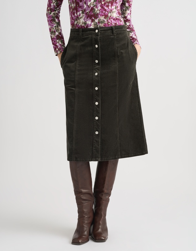 David Lawrence - Cove Corduroy Skirt
