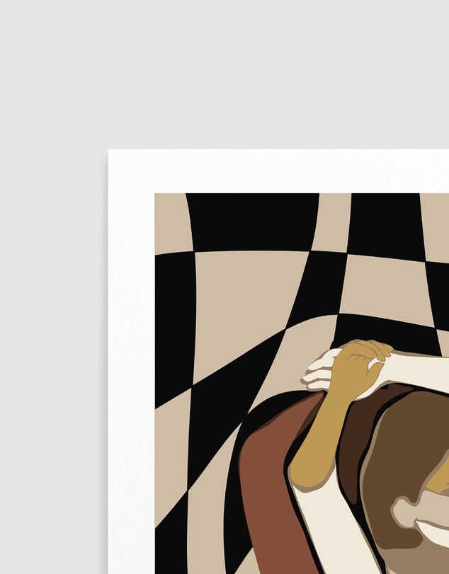 Olive et Oriel - KH Studio - A Sitting Place for a Passenger - Not In Love by Karla Hyman Art Print
