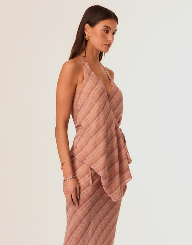 SNDYS - Tai Wrap Top