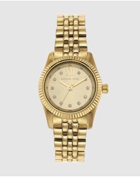 Michael Kors - Lexington Gold Tone Analogue Watch