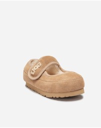 Ozwear Connection Uggs - Ugg Logo Kids Mary Jane