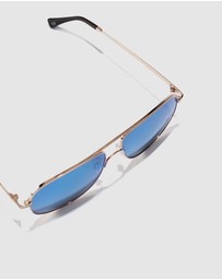 Hawkers Co - HAWKERS - Gold Sky TEARDROP Sunglasses for Men and Women UV400