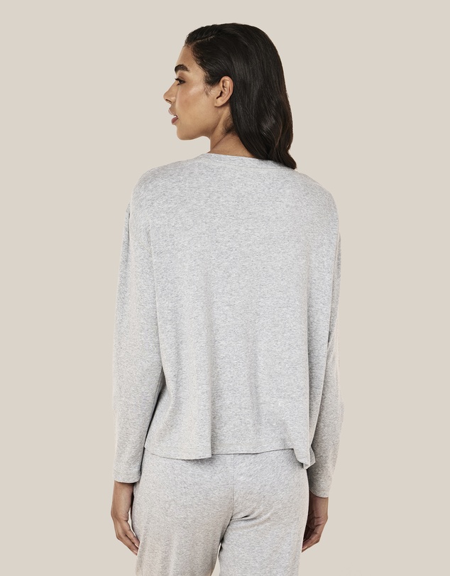 Papinelle - Pia Luxe V Neck Long Sleeve Top