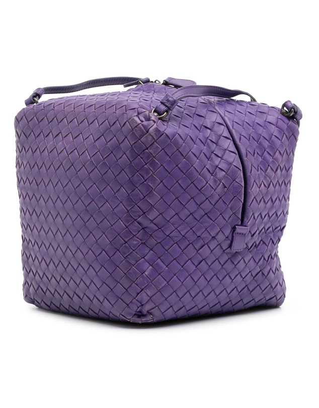 Pre-Loved by Azura Reborn - Pre-Loved Nappa Intrecciato Cube Crossbody