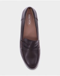 Mia Vita - Remi Casual Slip-On - Chocolate