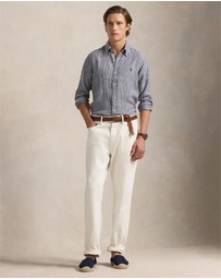 Polo Ralph Lauren - Custom Fit Striped Linen Shirt