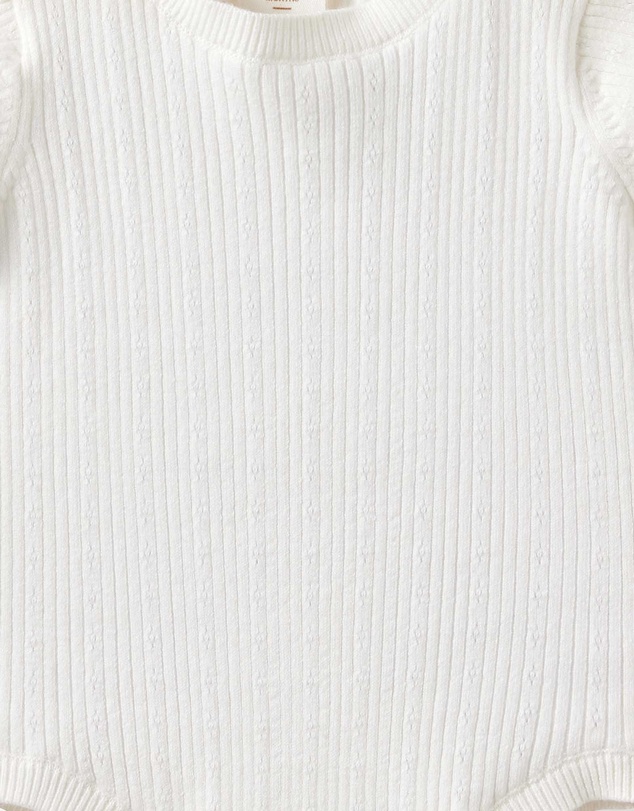 Cotton On Kids - Baby Organic Blend Knit Short Sleeve Bubbysuit