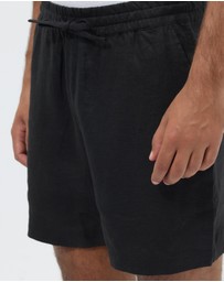 AERE - Euro Resort Linen Shorts